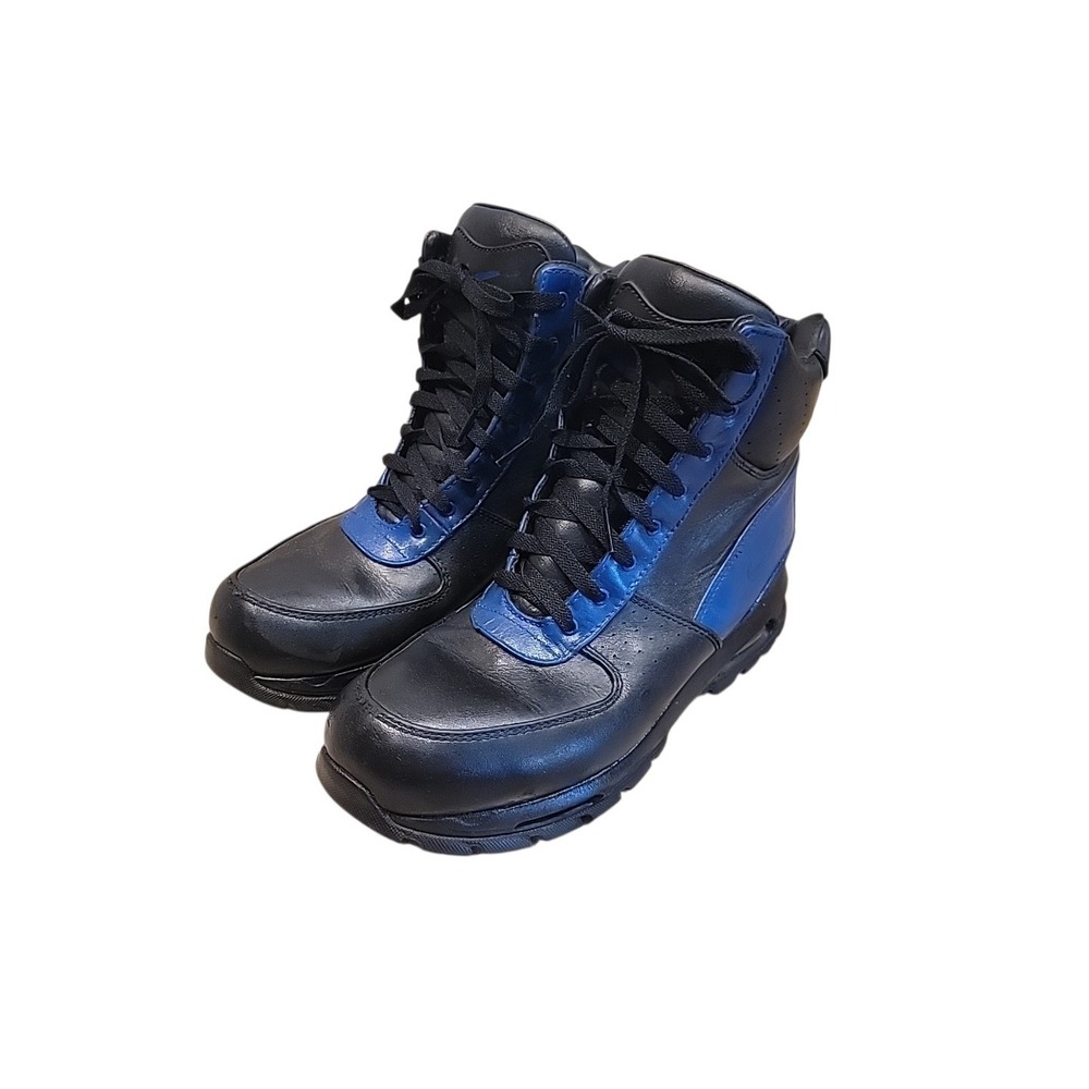 Nike Air Max ACG Goadome 6 Leather Waterproof Black Blue 806902-001 Mens US 10